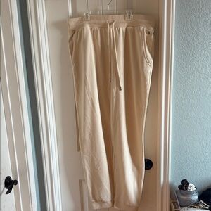 Roxy Cream Track Pants